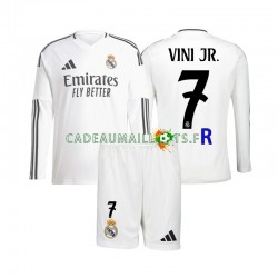 Real Madrid Maillot avec flocage Vinicius Junior 7 Domicile 2024-2025 ,Tenue Enfant ML Real Madrid Maillot avec flocage Vinicius Junior 7 Domicile 2024-2025 ,Tenue Enfant ML
