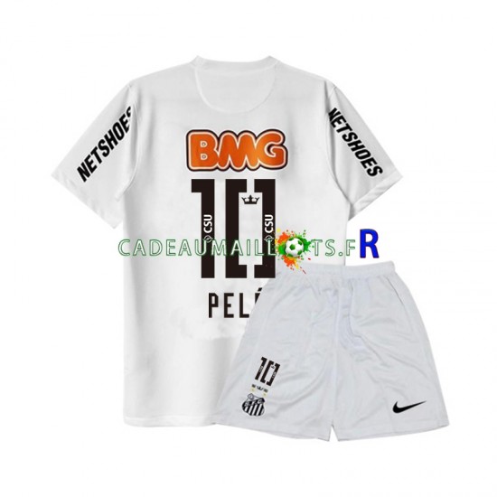 Santos FC Maillot avec flocage PELE 10 - Rétro Domicile 2011 2012 ,Tenue Enfant MC