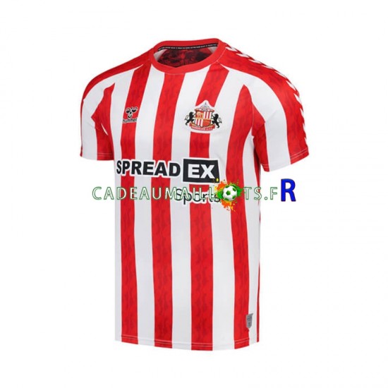 Maillot avec flocage Sunderland Domicile 2024-2025 ,Homme MC
