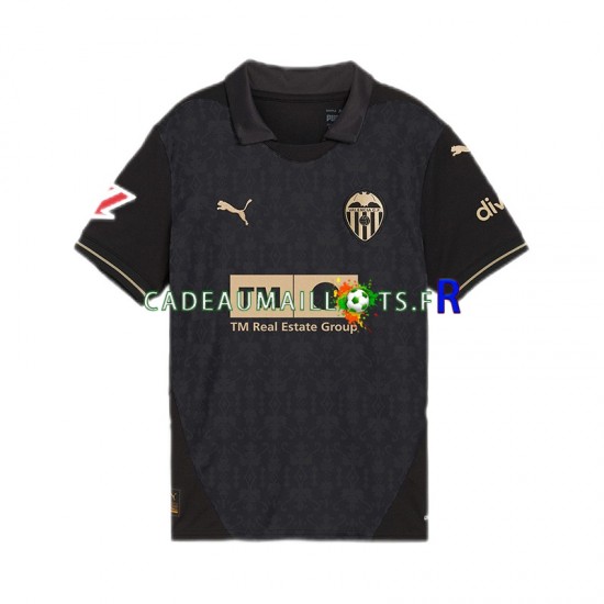 Maillot avec flocage Valencia Extérieur 2024-2025 ,Homme MC