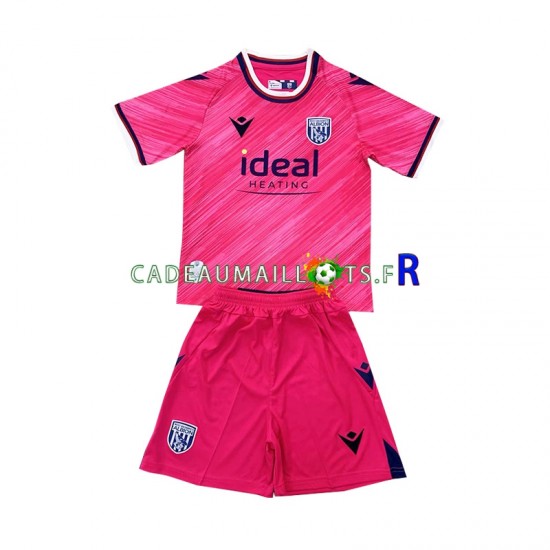 West Bromwich Albion Maillot avec flocage 3ème 2024-2025 ,Tenue Enfant MC