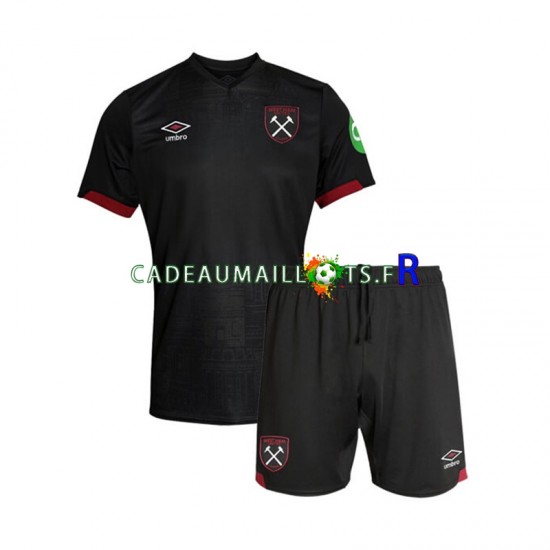 West Ham United Maillot avec flocage Extérieur 2024-2025 ,Tenue Enfant MC