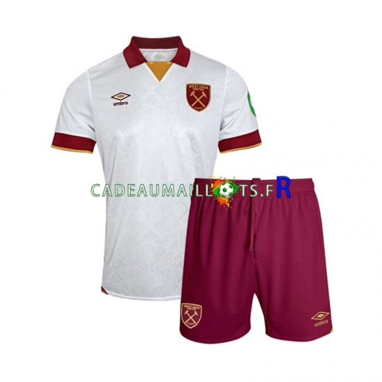 West Ham United Maillot avec flocage 3ème 2024-2025 ,Tenue Enfant MC