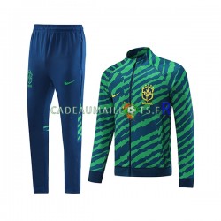 Brésil Vert Ensemble Vestes d'entraînement 2022-2023