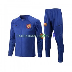FC Barcelone Bleu Ensemble Vestes d'entraînement 2022-2023