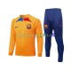 FC Barcelone Orange Ensemble Vestes d'entraînement 2022-2023