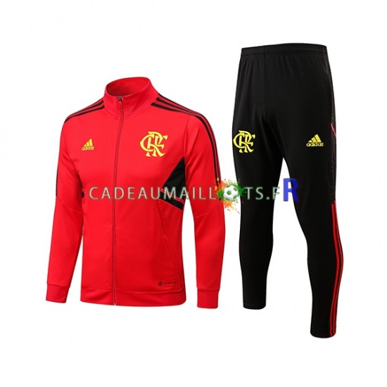 Rouge Ensemble Vestes d'entraînement Flamengo 2022-2023