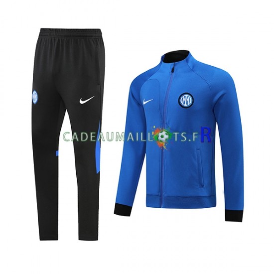 Inter Milan Bleu Ensemble Vestes d'entraînement 2022-2023