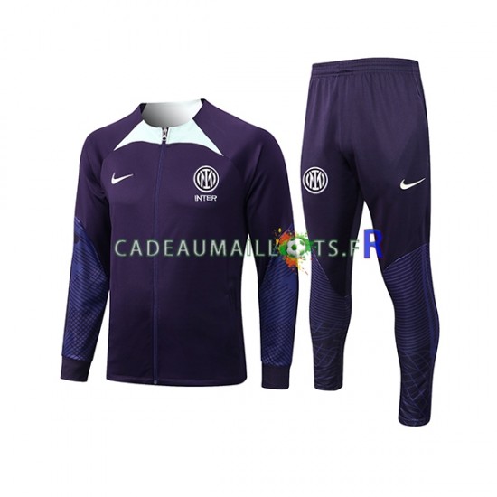 Inter Milan Violet Ensemble Vestes d'entraînement 2022-2023