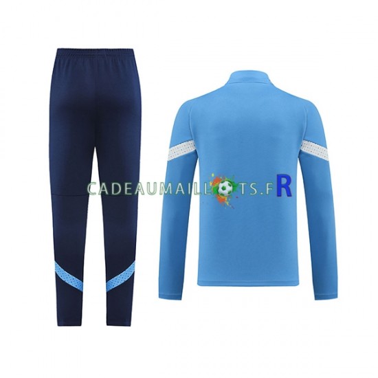 Manchester City Bleu Ensemble Vestes d'entraînement 2022-2023