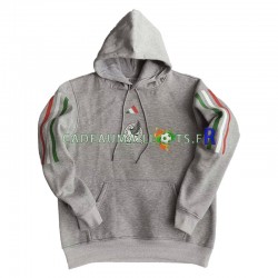 Mexique Gris Pull À Capuche 2022-2023 ,Homme