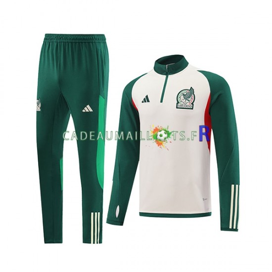 Mexique Blanc Tenues d'entraînement 2022-2023