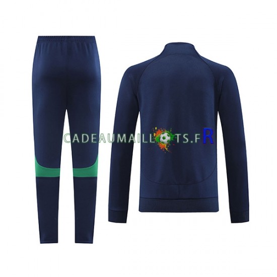 Portugal Bleu Ensemble Vestes d'entraînement 2022-2023