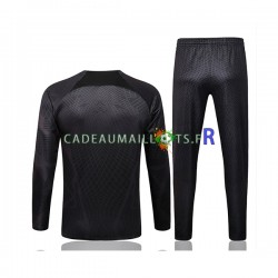 Corée du Sud Noir Tenues d'entraînement 2022-2023