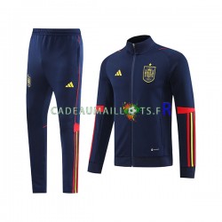 Espagne Bleu Ensemble Vestes d'entraînement 2022-2023