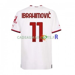 AC Milan Maillot avec flocage Ibrahimovic 11 Extérieur 2022-2023 ,Homme MC AC Milan Maillot avec flocage Ibrahimovic 11 Extérieur 2022-2023 ,Homme MC