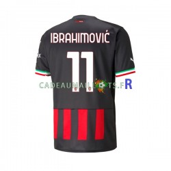 AC Milan Maillot avec flocage Ibrahimovic 11 Domicile 2022-2023 ,Homme MC AC Milan Maillot avec flocage Ibrahimovic 11 Domicile 2022-2023 ,Homme MC
