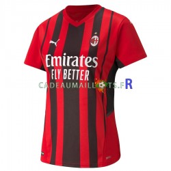 AC Milan Maillot avec flocage Domicile 2021-2022 ,Femme MC