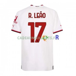 AC Milan Maillot avec flocage Rafael Leao 17 Extérieur 2022-2023 ,Homme MC