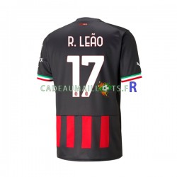 AC Milan Maillot avec flocage Rafael Leao 17 Domicile 2022-2023 ,Homme MC