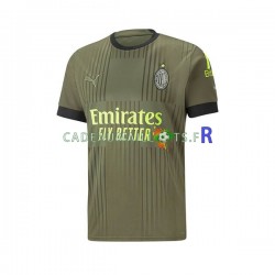 AC Milan Maillot avec flocage 3ème 2022-2023 ,Homme MC