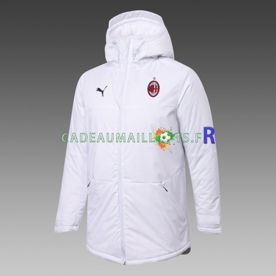 AC Milan Blanc Veste d'entraînement Imperméable ,Homme