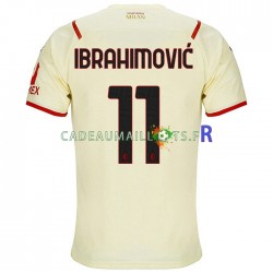 AC Milan Maillot avec flocage Zlatan Ibrahimovic 11 Extérieur 2021-2022 ,Homme MC