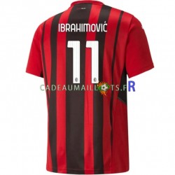 AC Milan Maillot avec flocage Zlatan Ibrahimovic 11 Domicile 2021-2022 ,Homme MC