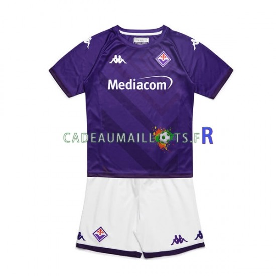 Fiorentina Maillot avec flocage Domicile 2022-2023 ,Tenue Enfant MC