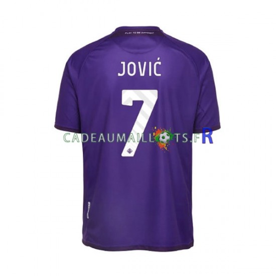 Fiorentina Maillot avec flocage Jovic 7 Domicile 2022-2023 ,Homme MC