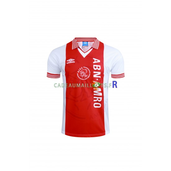 Ajax Amsterdam Maillot avec flocage Rétro Domicile 1994-1995 ,Homme MC