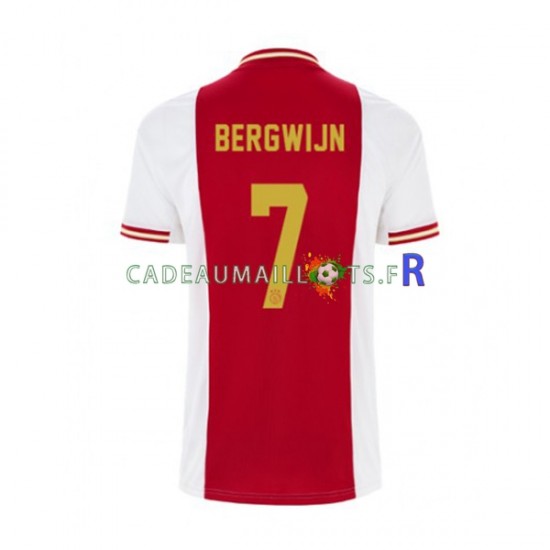 Ajax Amsterdam Maillot avec flocage Steven Bergwijn 7 Domicile 2022-2023 ,Homme MC