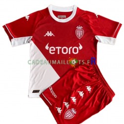 AS Monaco Maillot avec flocage Domicile 2021-2022 ,Tenue Enfant MC AS Monaco Maillot avec flocage Domicile 2021-2022 ,Tenue Enfant MC
