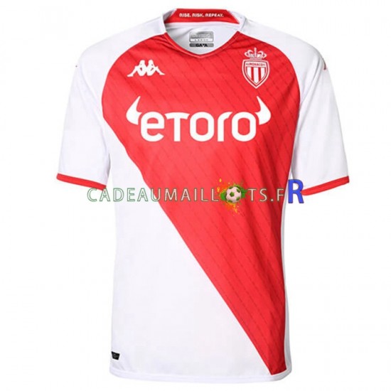 AS Monaco Maillot avec flocage Domicile 2022-2023 ,Homme MC