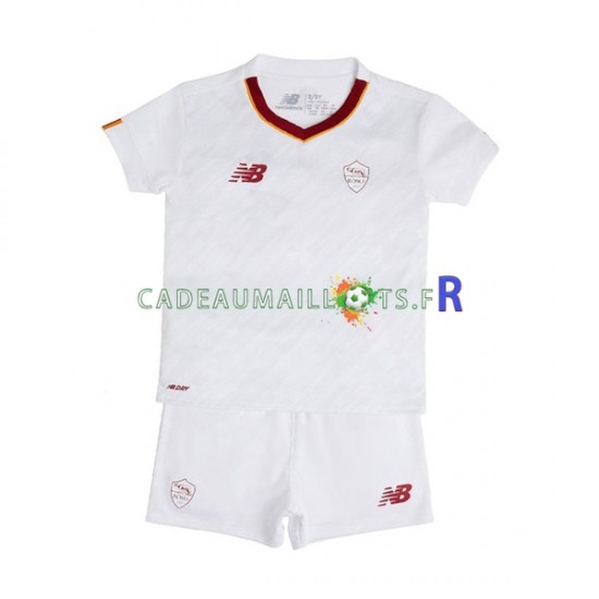 AS Rome Maillot avec flocage Extérieur 2022-2023 ,Tenue Enfant MC