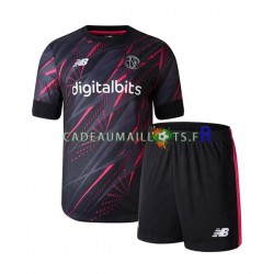 AS Rome Maillot avec flocage 3ème 2022-2023 ,Tenue Enfant MC