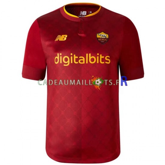 AS Rome Maillot avec flocage Domicile 2022-2023 ,Homme MC