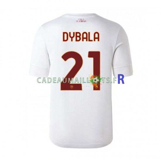 AS Rome Maillot avec flocage Paulo Dybala 21 Extérieur 2022-2023 ,Homme MC