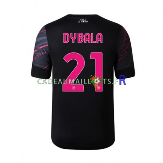 AS Rome Maillot avec flocage Paulo Dybala 21 3ème 2022-2023 ,Homme MC