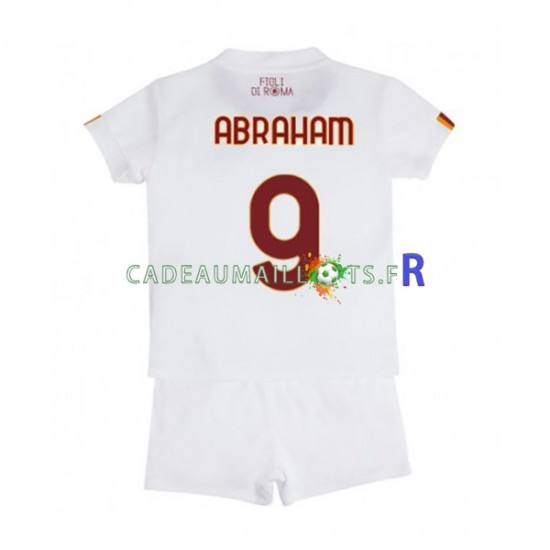 AS Rome Maillot avec flocage Tammy Abraham 9 Extérieur 2022-2023 ,Tenue Enfant MC