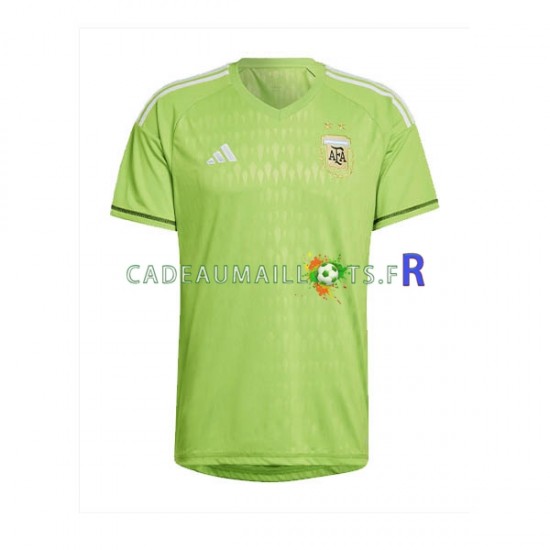 Argentine Maillot avec flocage Gardien Extérieur Coupe du Monde 2022 ,Homme MC