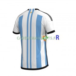 Argentine Maillot avec flocage Domicile Coupe du Monde 2022 ,Homme MC