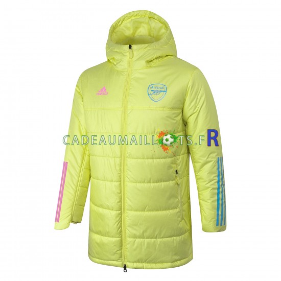 Arsenal Jaune Veste Rembourrée ,Homme