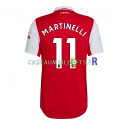 Arsenal Maillot avec flocage Martinelli 11 Domicile 2022-2023 ,Homme MC