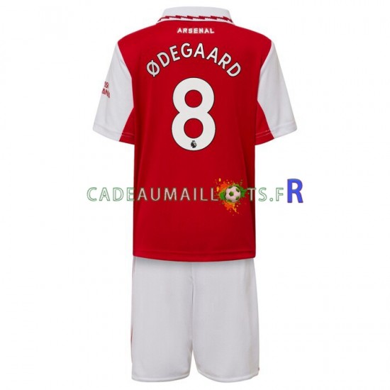 Arsenal Maillot avec flocage Odegaard 8 Domicile 2022-2023 ,Tenue Enfant MC