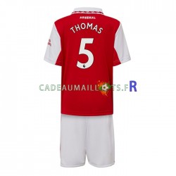 Arsenal Maillot avec flocage Thomas Partey 5 Domicile 2022-2023 ,Tenue Enfant MC