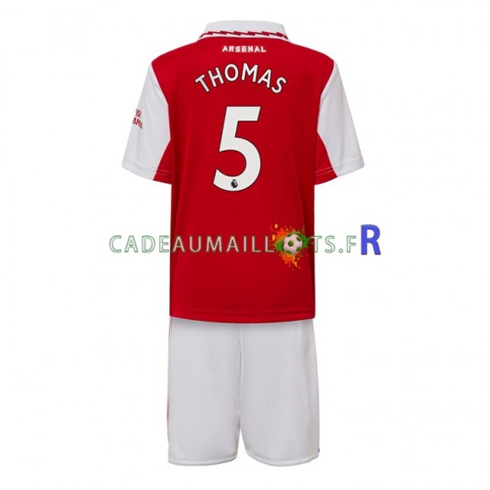 Arsenal Maillot avec flocage Thomas Partey 5 Domicile 2022-2023 ,Tenue Enfant MC