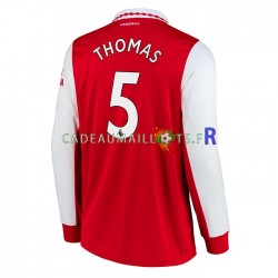 Arsenal Maillot avec flocage Thomas Partey 5 Domicile 2022-2023 ,Homme ML