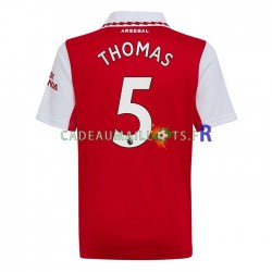 Arsenal Maillot avec flocage Thomas Partey 5 Domicile 2022-2023 ,Homme MC