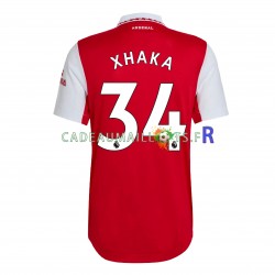 Arsenal Maillot avec flocage Xhaka 34 Domicile 2022-2023 ,Homme MC